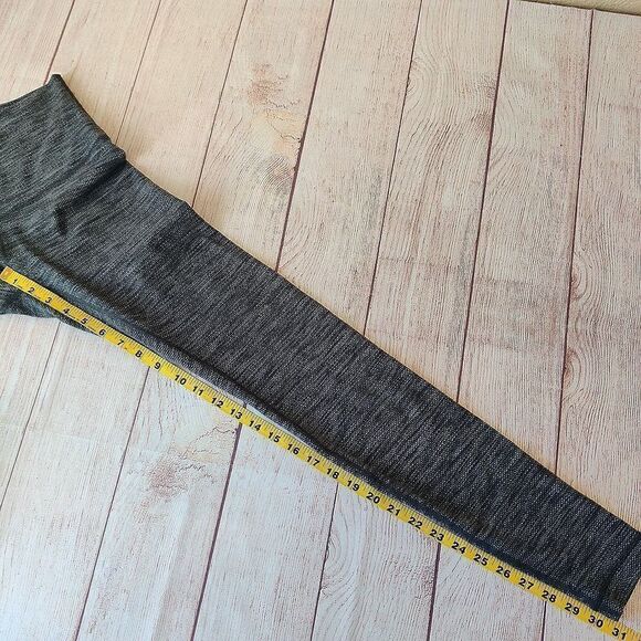 Lululemon Wunder Under Pant (Hi-Rise) Diamond Jacquard Space Dye Black Slate - Picture 6 of 9